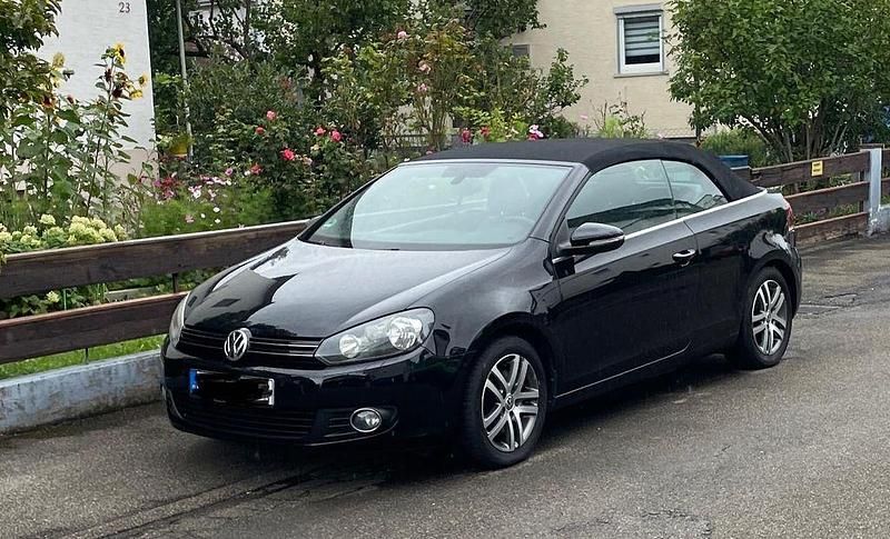 Schwarz Gebraucht 2013 VW Golf Cabriolet Exclusive Cabrio | 10.250 € (Fairer Preis) - Bild 1/4