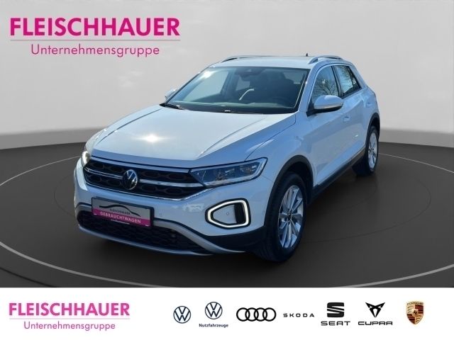 Weiss Gebraucht 2024 VW T-Roc Style SUV | 26.490 € (Superpreis) - Bild 1/4
