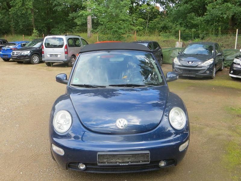 Blau Gebraucht 2003 VW Beetle Highline Cabrio | 2.900 € (Guter Preis) - Bild 1/4