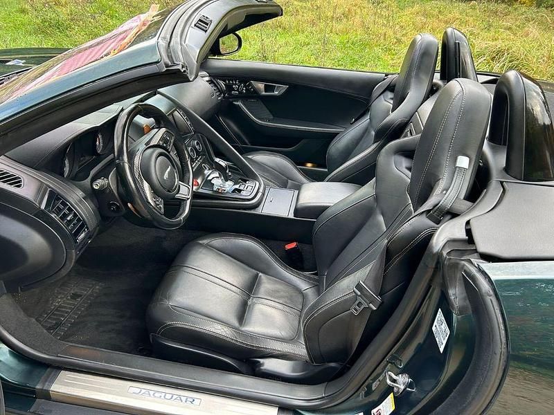 Gebraucht Jaguar F-Type 500 PS (367 kW) 2014 Grün Cabrio