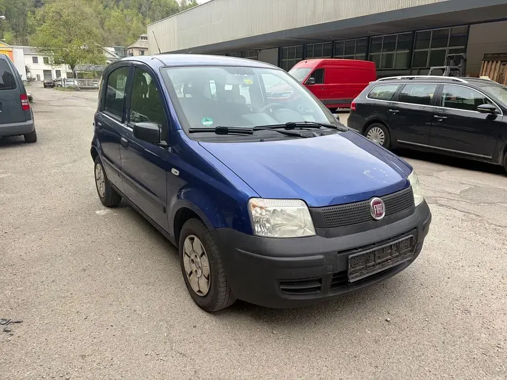 Gebraucht Fiat Panda Active 54 PS (39 kW) 2009 Blau Kleinwagen