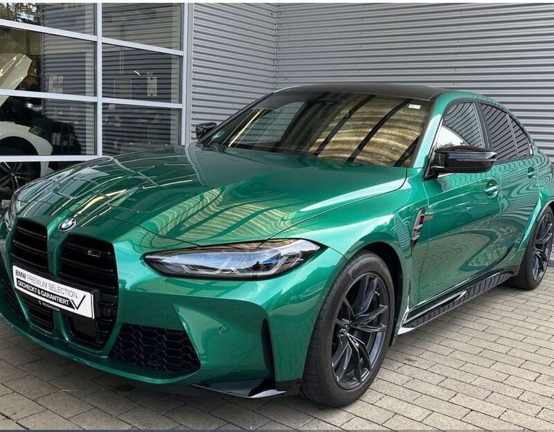Grün Gebraucht 2024 BMW M3 Competition Edition Limousine | 71.999 € (Superpreis) - Bild 1/4