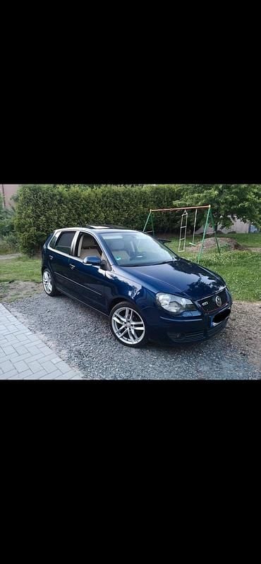 Blau Gebraucht 2005 VW Polo Highline Kleinwagen | 3.599 € - Bild 1/4