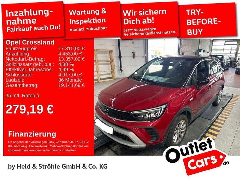 Rot Gebraucht 2021 Opel Crossland Elegance SUV | 17.810 € (Fairer Preis) - Bild 1/3