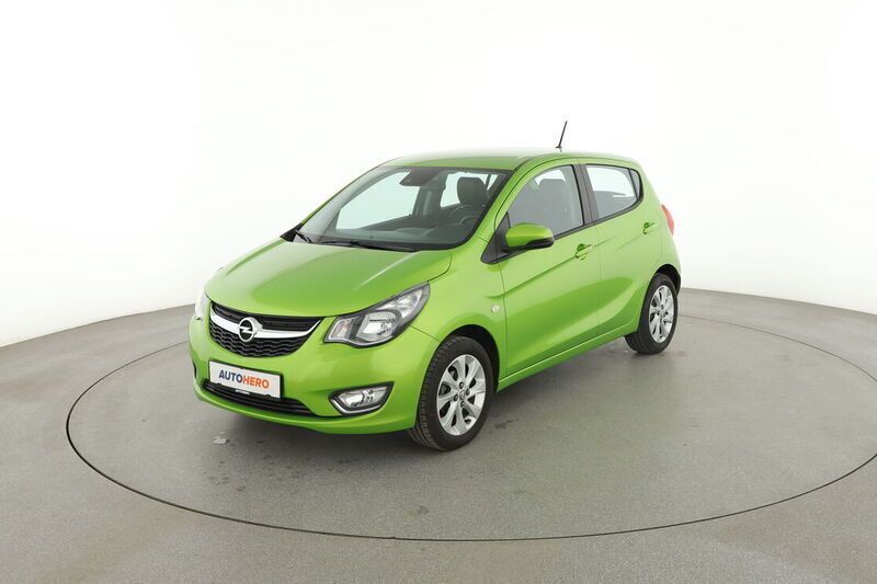 Grün Gebraucht 2015 Opel Karl Exklusiv Kleinwagen | 8.790 € (Fairer Preis) - Bild 1/4