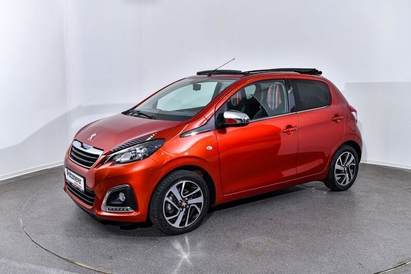 Rot Gebraucht 2020 Peugeot 108 Top! Collection Kleinwagen | 12.895 € (Etwas zu teuer) - Bild 1/4