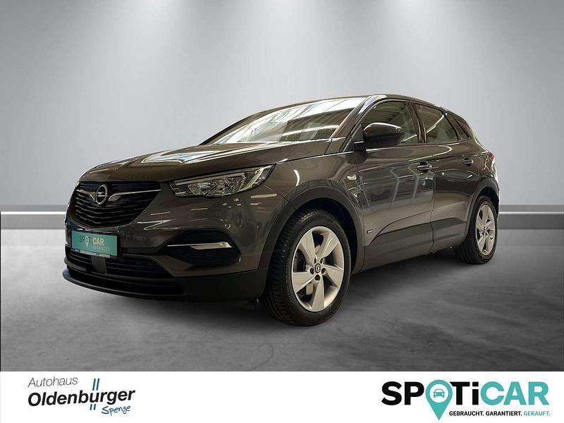 Mondsteingrau Gebraucht 2021 Opel Grandland X Edition SUV | 17.895 € (Fairer Preis) - Bild 1/4