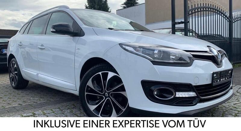 Weiß Gebraucht 2015 Renault Mégane GrandTour Bose Edition Kombi | 6.698 € (Fairer Preis) - Bild 1/4