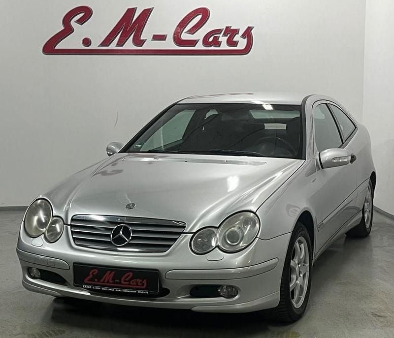 Silber Gebraucht 2003 Mercedes C180 Coupé | 2.990 € (Fairer Preis) - Bild 1/4