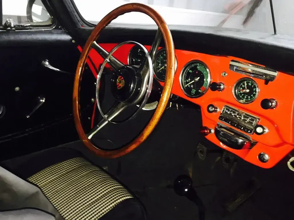 Occasion Porsche 356 90 ch (66 kW) 1963 Rouge Cabriolet