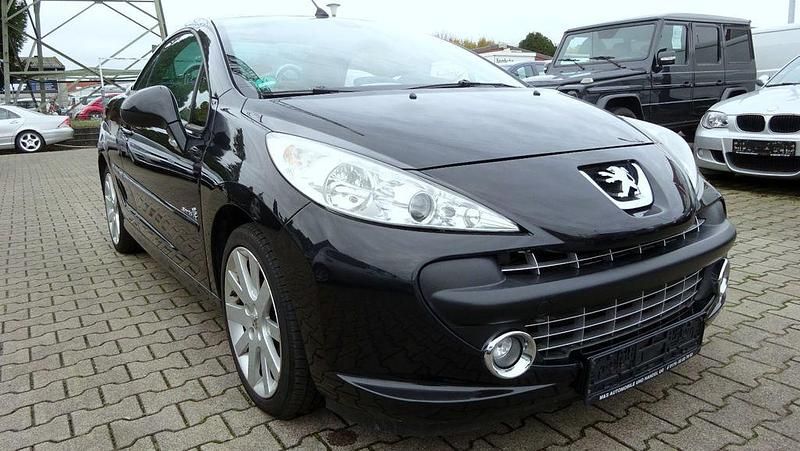 Gebraucht Peugeot 207 CC Sport 109 PS (80 kW) 2008 Schwarz Cabrio