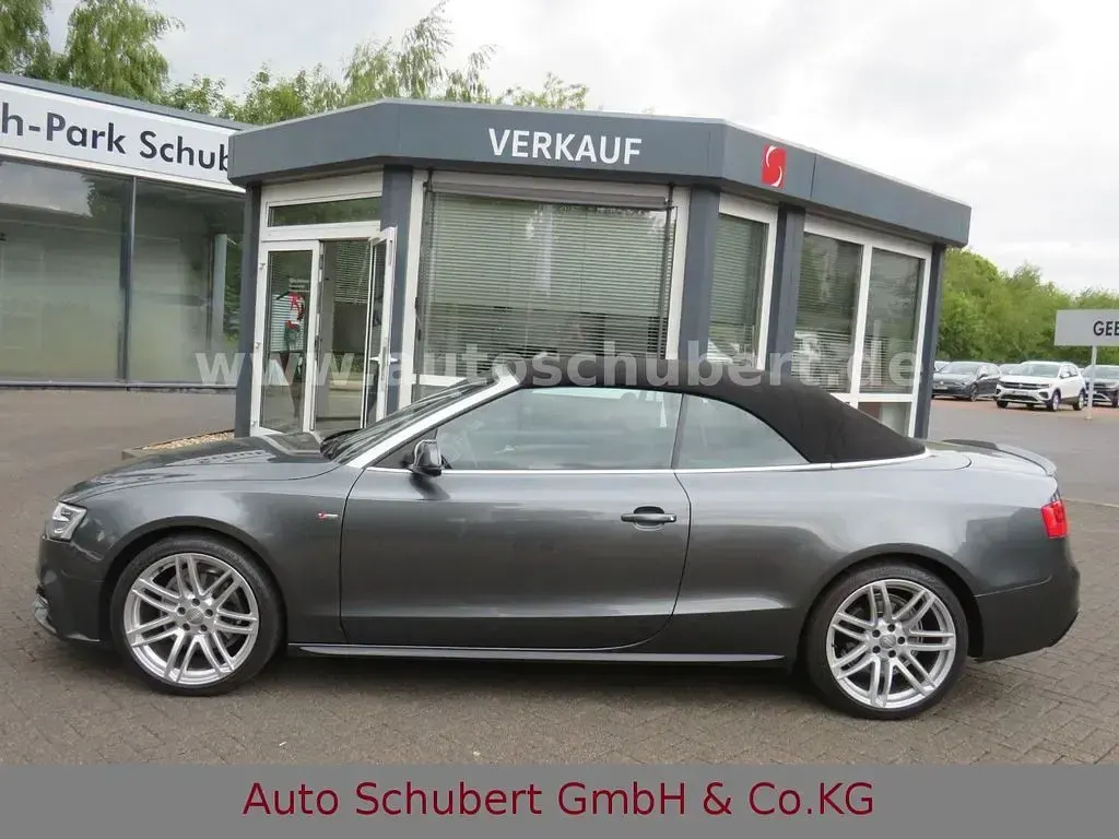 Usata Audi A5 Cabriolet S-Line 190 CV (139 kW) 2016 Grigio Cabrio
