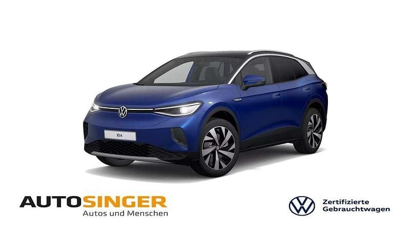 Blau Gebraucht 2024 VW ID.4 Pro Performance SUV | 34.910 € (Superpreis) - Bild 1/3