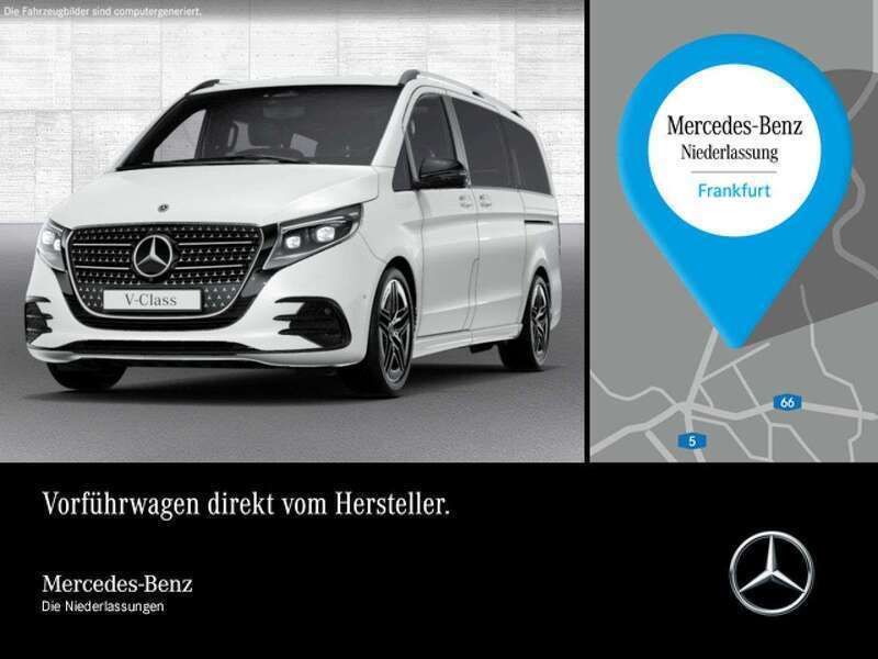 Bergkristallweiß Gebraucht 2025 Mercedes V300 Avantgarde Van / Kleinbus | 98.989 € - Bild 1/4