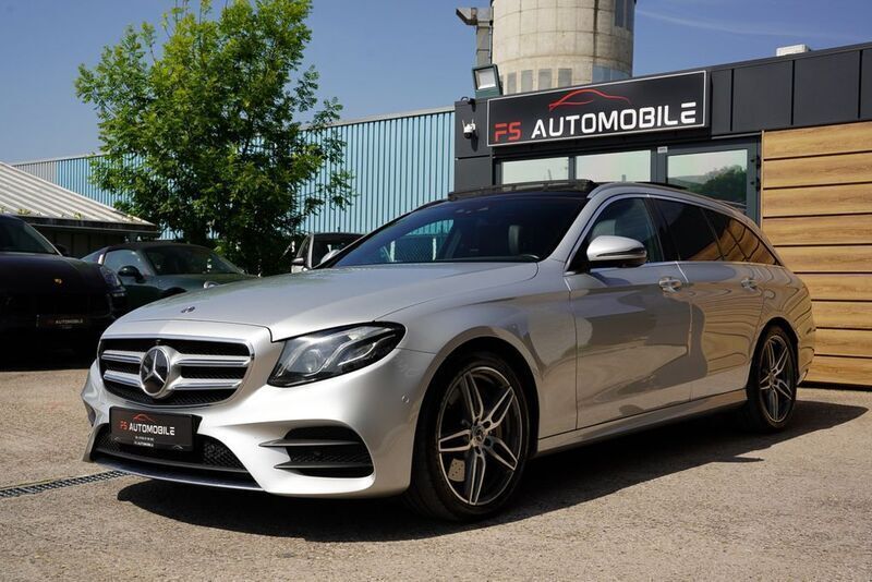 Silber Gebraucht 2018 Mercedes E350 AMG Limousine | 27.900 € (Guter Preis) - Bild 1/4