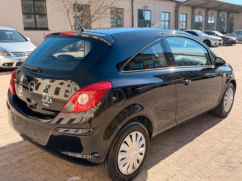 Gebraucht Opel Corsa 80 PS (58 kW) 2008 Schwarz Kleinwagen