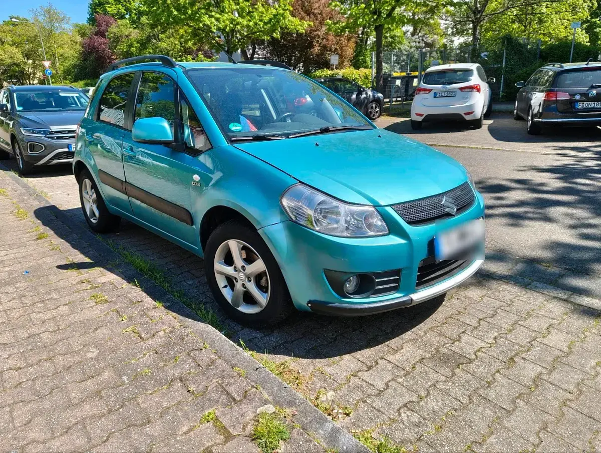 Usata Suzuki SX4 120 CV (88 kW) 2009 Verde SUV