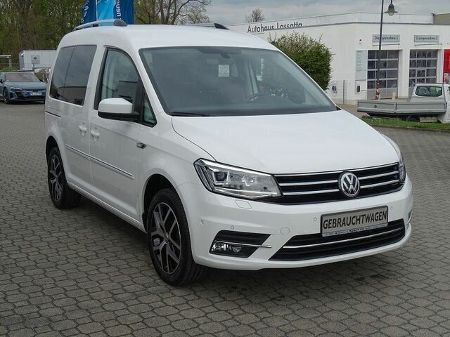 Gebraucht VW Caddy Highline 131 PS (96 kW) 2020 Weiß Van / Kleinbus