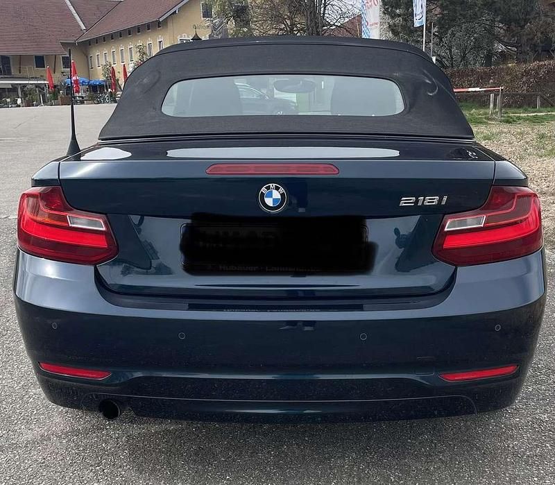 Gebraucht BMW 218 Advantage 136 PS (100 kW) 2017 Blau Cabrio