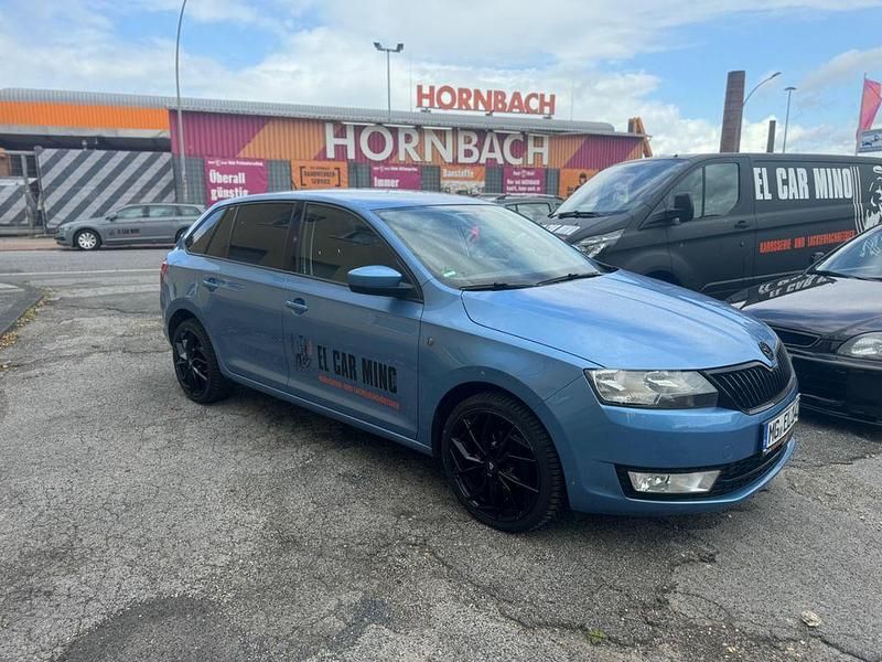 Blau Gebraucht 2014 Skoda Rapid Elegance Limousine | 4.999 € (Fairer Preis) - Bild 1/4