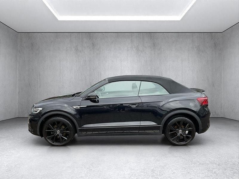 Gebraucht VW T-Roc Cabriolet R-line 150 PS (110 kW) 2023 Schwarz Cabrio