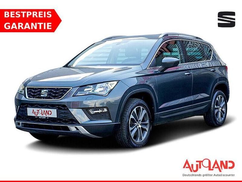 Grau (metallic) Gebraucht 2017 Seat Ateca Reference SUV | 16.990 € (Etwas zu teuer) - Bild 1/4