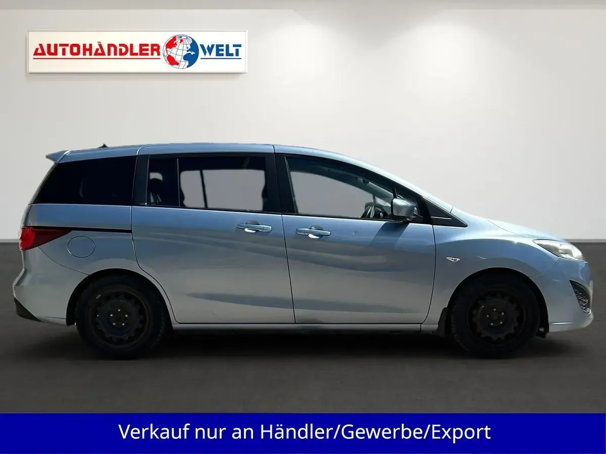 Gebraucht Mazda 5 116 PS (85 kW) 2012 Blau Van / Kleinbus