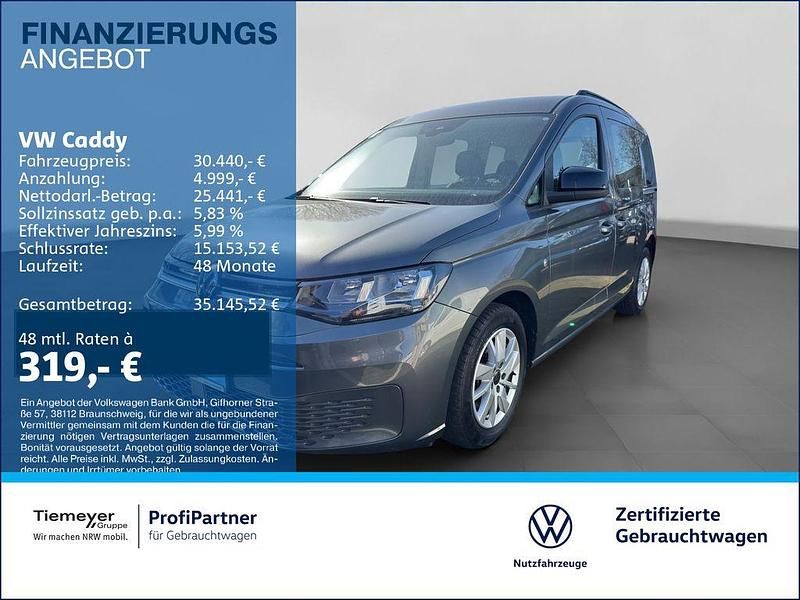 Gebraucht VW Caddy Life 122 PS (89 kW) 2023 Grau Van / Kleinbus