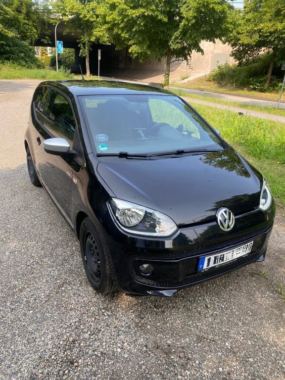 Schwarz Gebraucht 2015 VW up! CLUB Kleinwagen | 4.700 € (Fairer Preis) - Bild 1/4