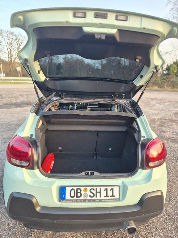 Gebraucht Citroën C3 Feel 83 PS (61 kW) 2020 Grün Kleinwagen