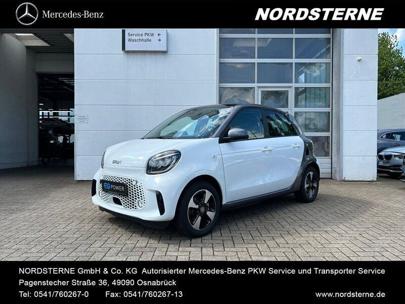 Gebraucht Smart ForFour Electric Drive Exclusive 60 kW (82 PS) 2021 Weiß Limousine