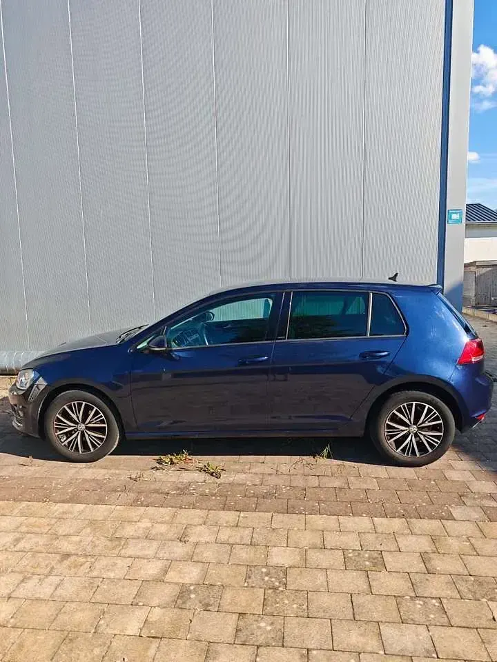 Gebraucht VW Golf VII Allstar 110 PS (80 kW) 2016 Blau Kleinwagen