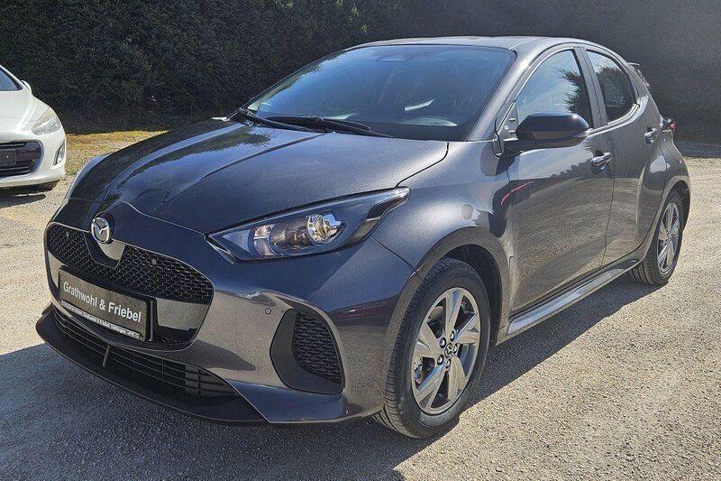 Grau Neu 2025 Mazda 2 Exclusive-Line Limousine | 24.290 € (Fairer Preis) - Bild 1/4