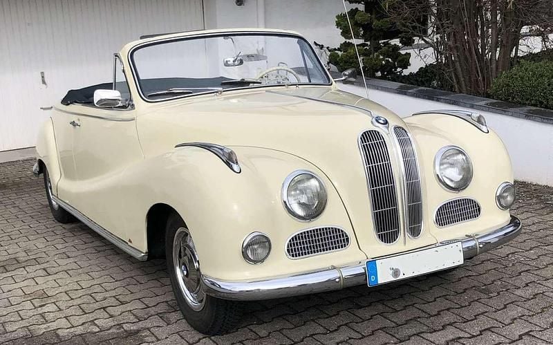 Gebraucht BMW 501 120 PS (88 kW) 1956 Elfenbein Cabrio