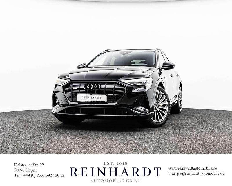 Mythosschwarz metallic Gebraucht 2021 Audi e-tron Sportback S-Line SUV | 34.330 € (Fairer Preis) - Bild 1/3