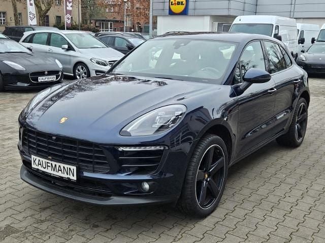 Blau Gebraucht 2017 Porsche Macan SUV | 35.890 € (Superpreis) - Bild 1/4