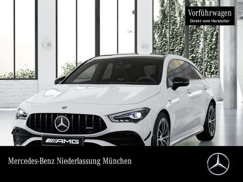 Weiß Gebraucht 2024 Mercedes CLA35 AMG AMG Limousine | 48.990 € (Fairer Preis) - Bild 1/4