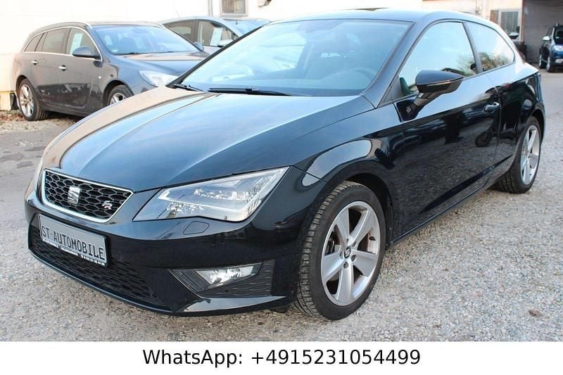 Second-hand Seat Leon FR 125 CP (91 kW) 2014 Negru Coupe