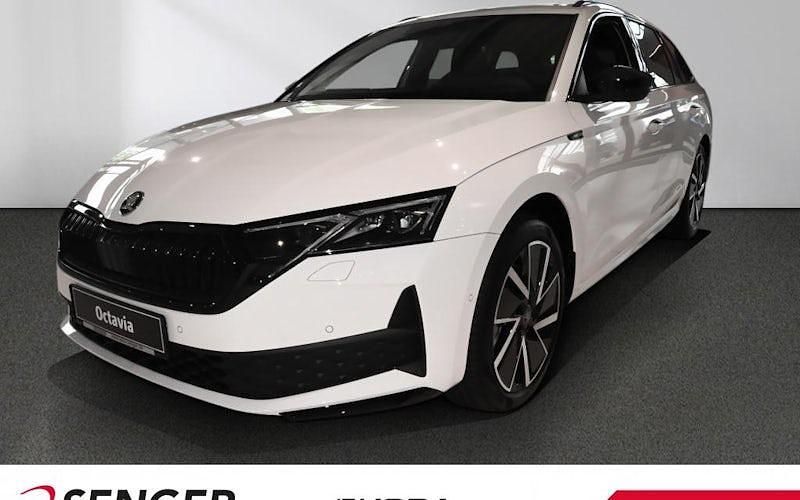 Weiß Neu 2025 Skoda Octavia SportLine Kombi | 53.075 € - Bild 1/4