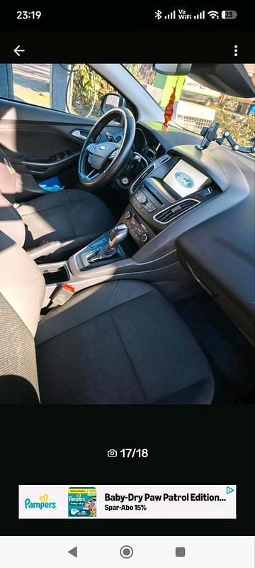 Gebraucht Ford Focus Business Edition 120 PS (88 kW) 2016 Silber Kombi