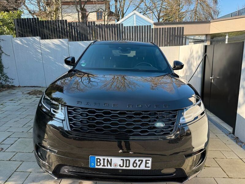 Schwarz Gebraucht 2022 Land Rover Range Rover Velar S SUV | 47.900 € (Teuer) - Bild 1/4