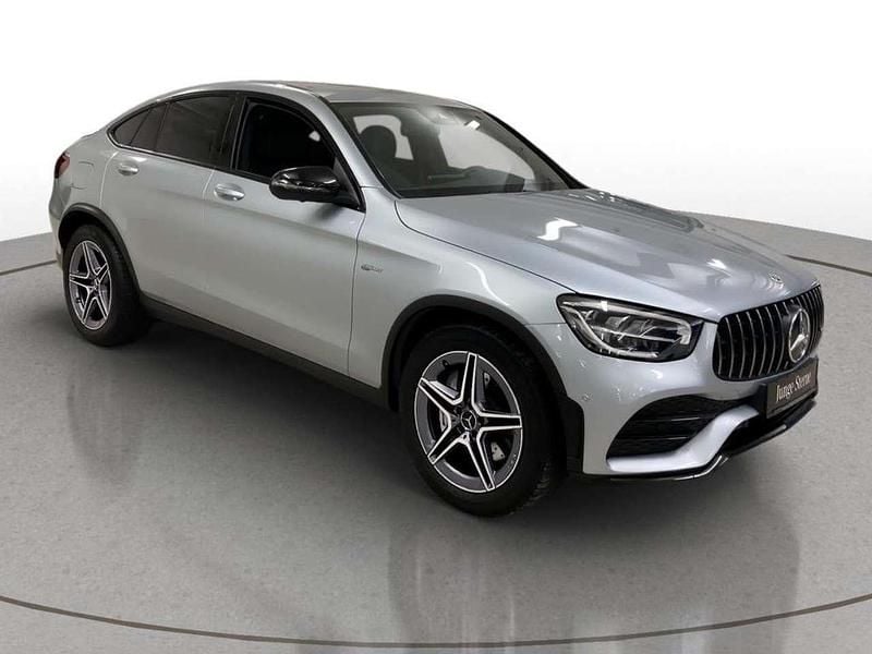 Gebraucht Mercedes GLC43 AMG AMG line 390 PS (286 kW) 2022 Metalliclack hightechsilber Coupé
