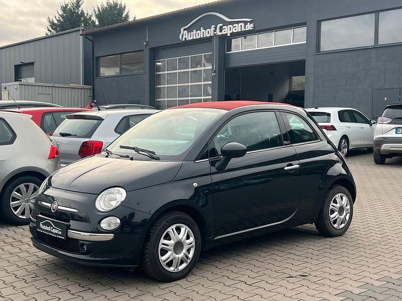 Colore esterno (vesuvio schwar Gebraucht 2015 Fiat 500C Lounge Cabrio | 6.499 € (Fairer Preis) - Bild 1/4
