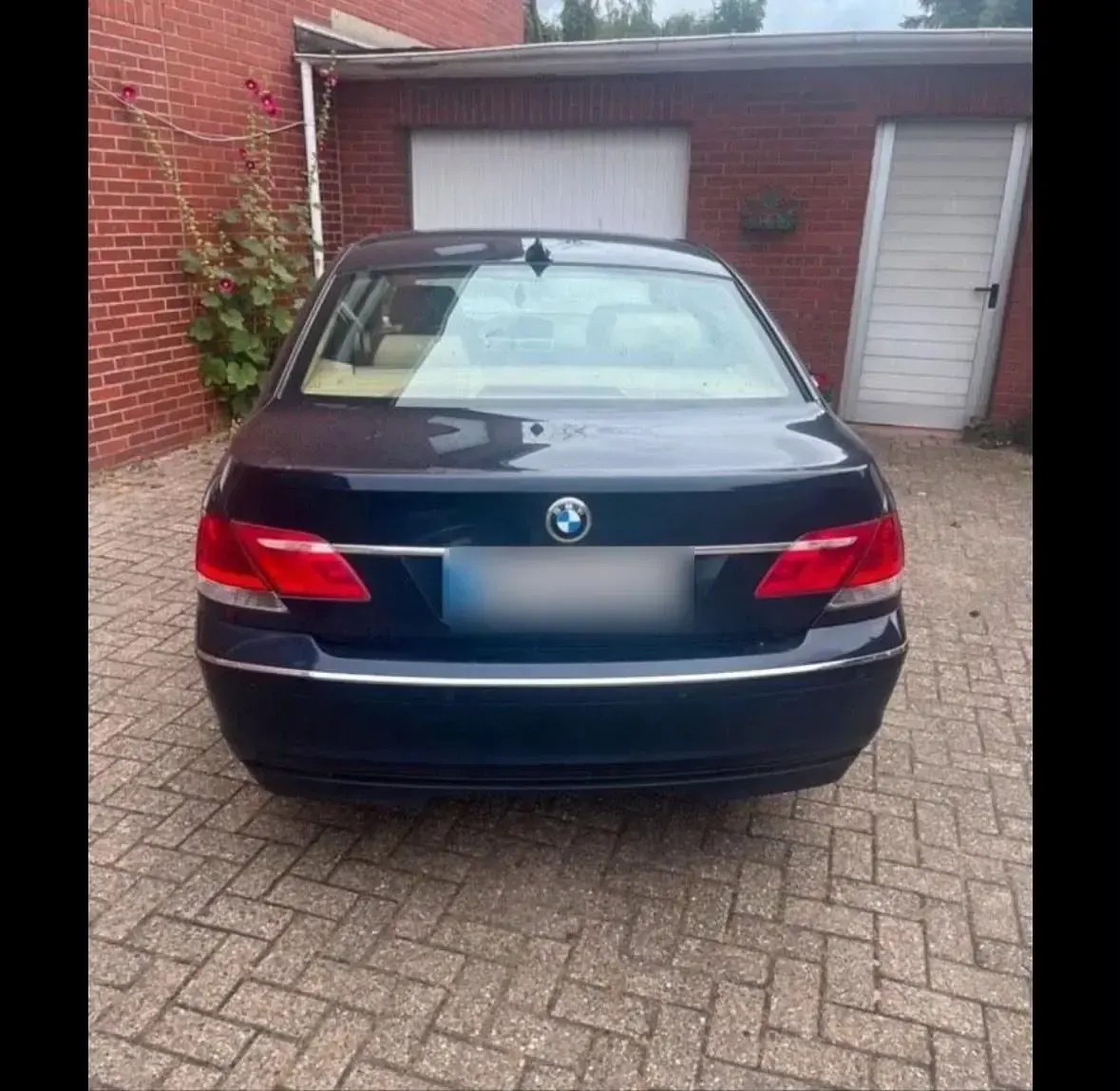 Gebraucht BMW 740 306 PS (225 kW) 2007 Blau Limousine