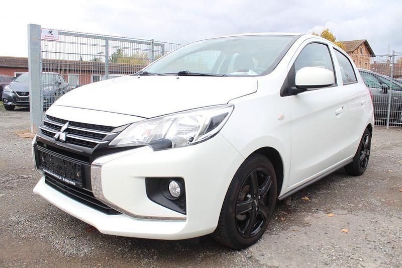 Weiß Gebraucht 2020 Mitsubishi Space Star Basis Kleinwagen | 7.999 € (Guter Preis) - Bild 1/4