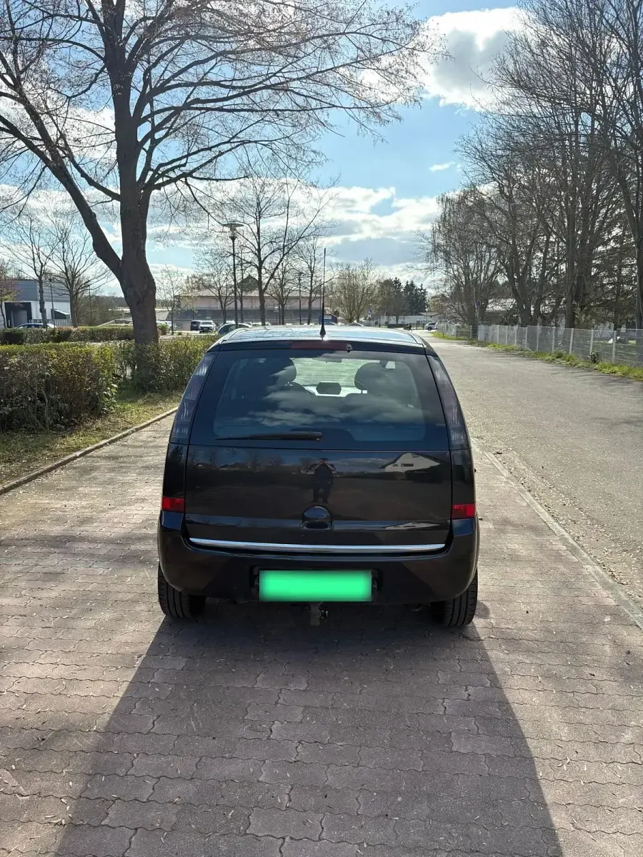 Gebraucht Opel Meriva 125 PS (91 kW) 2008 Schwarz Van / Kleinbus