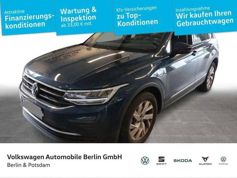 Nightshade blue metallic Gebraucht 2022 VW Tiguan Active SUV | 29.870 € (Fairer Preis) - Bild 1/4