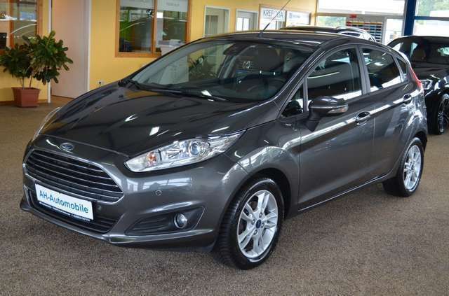 Gebraucht Ford Fiesta Trend 101 PS (74 kW) 2015 Grau Kleinwagen