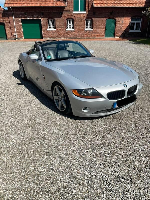 Brugt BMW Z4 192 HK (141 kW) 2004 Sølv Cabriolet