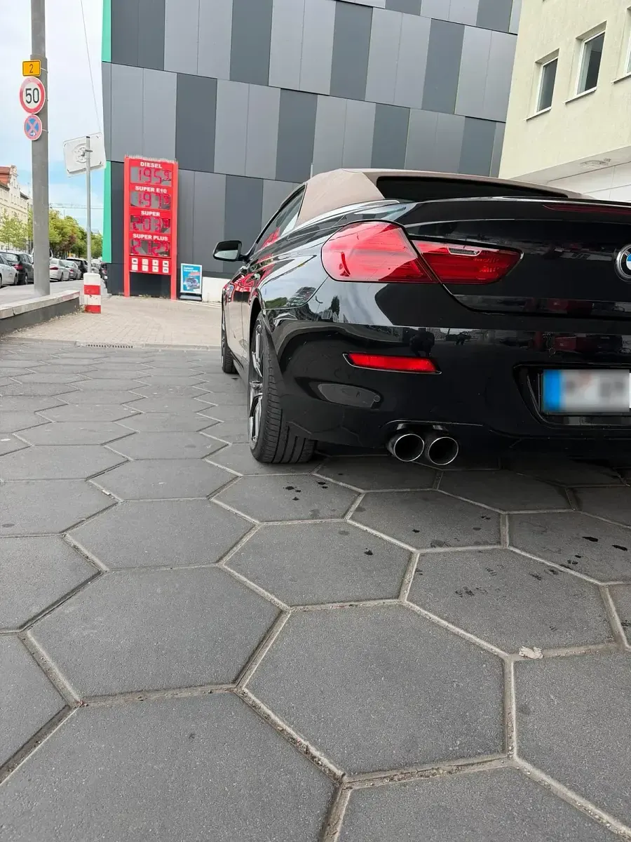 Gebraucht BMW 640 Cabriolet 313 PS (230 kW) 2012 Schwarz Cabrio